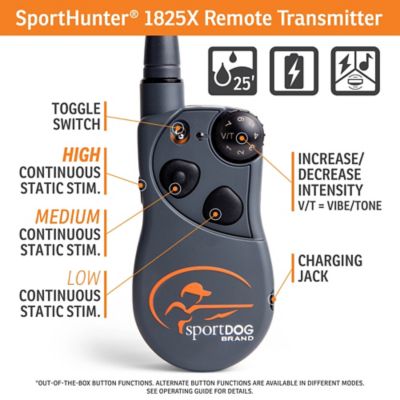 Image showing  1 Mile SportHunter X-Series Remote Dog Training Collar