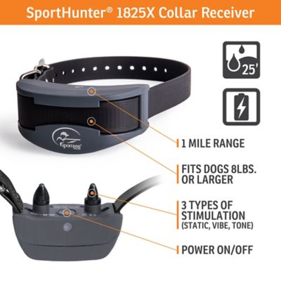 Image showing  1 Mile SportHunter X-Series Remote Dog Training Collar