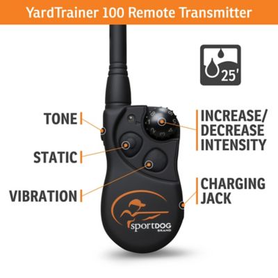 Image showing  100 yd. YardTrainer 100 Remote Dog Training Collar, For Dogs 8 lb. or Larger with Neck Sizes 5 to 22 in.