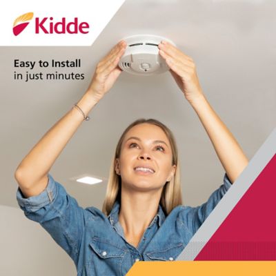 Image showing 6 th Kidde DC Smoke Alarm, 10-Year Sealed Lithium Battery