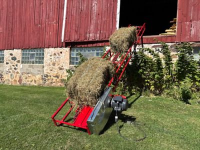 Image showing  16 ft. Bale Elevator, No. 55 Chain, 3/4 HP Motor
