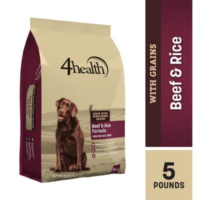 4health with Wholesome Grains Adult Beef and Rice Formula Dry Dog Food