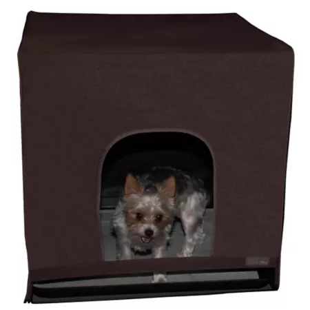 Pet Gear Inc Pro Pawty Enclosure Espresso Indoor Pet Potties