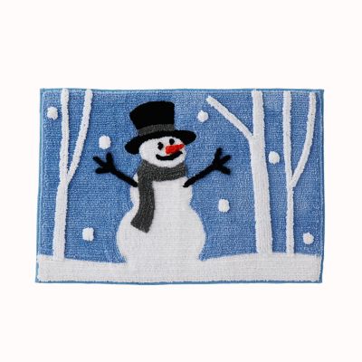 SKL Home Winter Friends Holiday Polyester Bath Rug, 20 in. x 30 in.