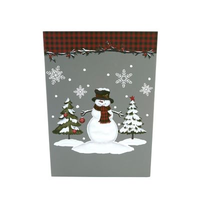 SKL Home Woodland Winter Holiday Wastebasket