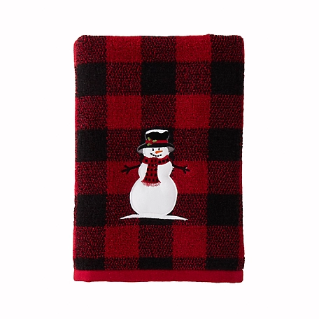 SKL Home Woodland Winter Holiday Bath Towel, 24 in. x 48 in.