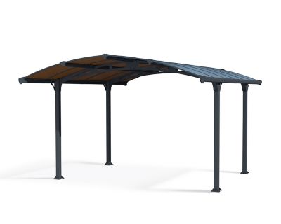Canopia by Palram 12 ft. x 14 ft. Arcadia Carport/Patio Cover, Gray