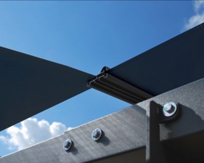 Image showing 6 th Canopia by Palram 12 ft. x 14 ft. Arcadia Carport/Patio Cover, Gray