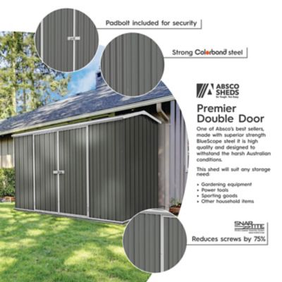 Image showing  10 x 5ft. Premier Metal Shed