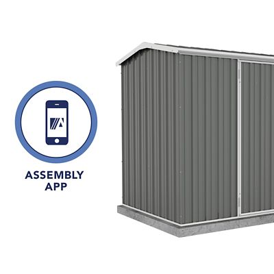 Image showing 6 th ABSCO 10 x 5ft. Premier Metal Shed
