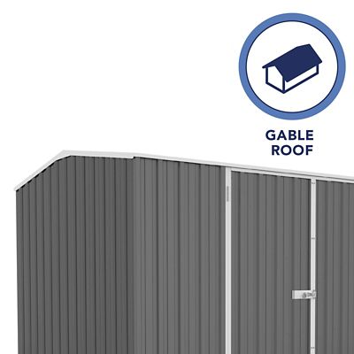 Image showing 8 th ABSCO 10 x 7ft. Premier Metal Shed