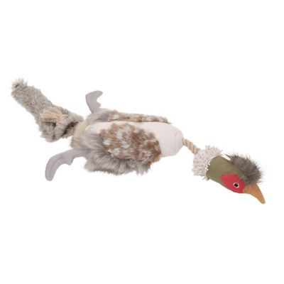 stuffed pheasant dog toy