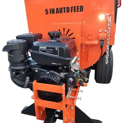 Image showing 25 th DK2 Power 5.25 in. Diameter 429cc Gas 14 HP Wood Chipper, Electric Start, Auto Feed, KOHLER Command Pro engine