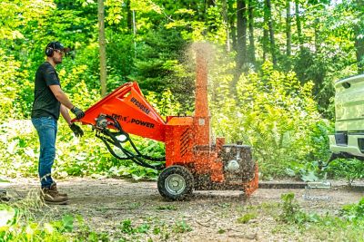 Image showing 29 th DK2 Power 5.25 in. Diameter 429cc Gas 14 HP Wood Chipper, Electric Start, Auto Feed, KOHLER Command Pro engine
