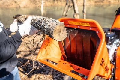 Image showing 9 th DK2 Power 6.125 in. Diameter 429cc Gas 14 HP Wood Chipper Shredder, KOHLER Command PRO Commercial Engine