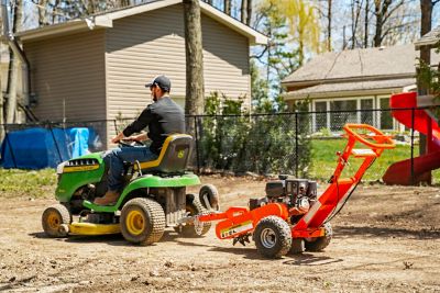 Image showing 15 th DK2 Power 12 x 3.5in. Wheel 14HP-Wood Stump Grinder with KOHLER Command PRO 429cc Gas Engine