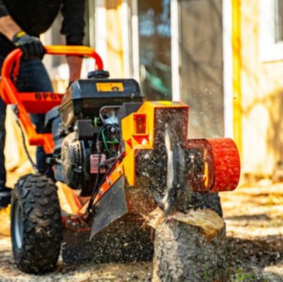 Image showing  14 HP Electric Start Stump Grinder with KOHLER Command Pro Gas Engine, 14 in. x 4 in.