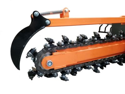 Image showing 9 th DK2 Power 1 in. 7 HP Trencher with KOHLER Command Pro 208cc Commercial Gas Engine, Quad-Clean 4-Stage Cyclonic Air Filtration
