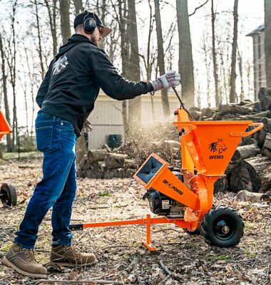 Image showing 9 th DK2 Power 3 in. Diameter 208cc Gas 7 HP Wood Chipper Shredder, KOHLER Command Pro Engine, Quad-Clean 4 stage Air Filtration