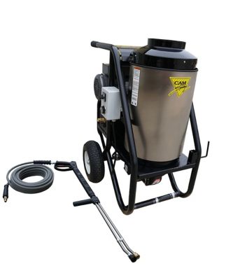 Electric Hot Water Pressure Washer - All Electric Cleaning