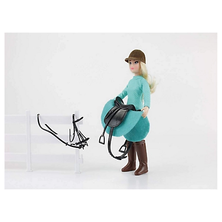Breyer 9 in. x 6 in. Classics Heather English Rider (Rider Only) Toy, 1:12 Scale