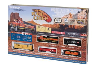 miniature electric train set