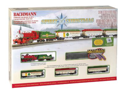 n scale christmas train set