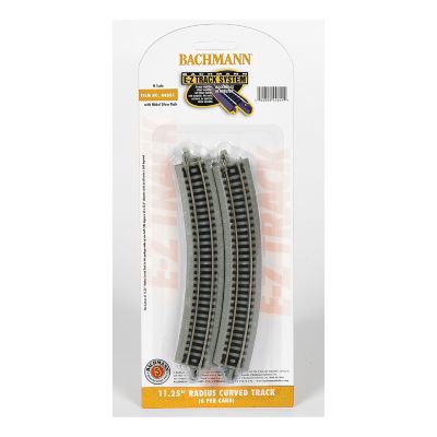 n scale curved track