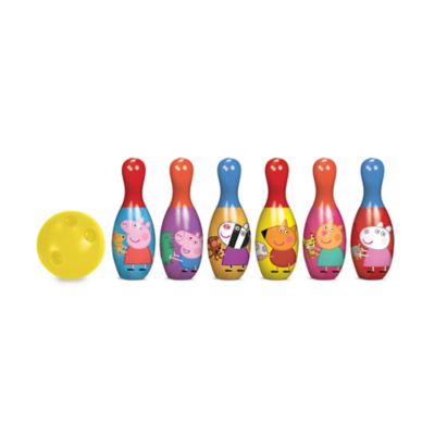peppa pig bowling set