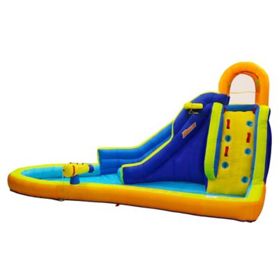 Banzai Big Blast Inflatable Water Slide Park, 175 in. x 114 in. x 95 in.