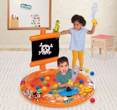 Image showing  Pirate Sparkle Play Center Inflatable Ball Pit with 20 Balls