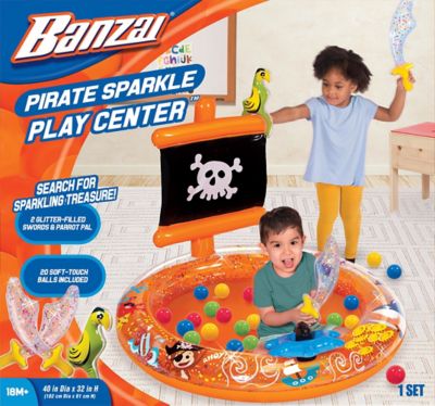 Image showing  Pirate Sparkle Play Center Inflatable Ball Pit with 20 Balls