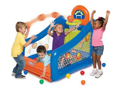 Little Tikes Hoop It Up Play Center 23 pc. Ball Pit, 54 in. x 36 in. x 42 in. Inflated Size