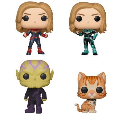 funko pop captain marvel cat