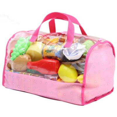 Gi-Go Toy Pretend Food Set with Carry Bag - Plastic Food Toys