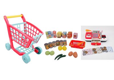kids toy shopping cart