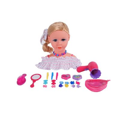 Dream Collection Hair Styling Head Pretend Play Toy, For Ages 3+