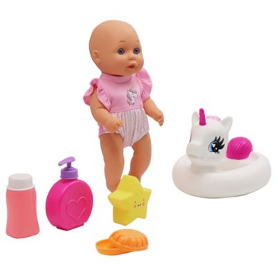 Image showing 5 th Dream Collection Water Baby Doll in Unicorn Floater