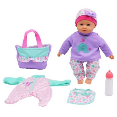Dream Collection Baby Keepsake Gift Set - Lifelike Baby Doll and Accessories for Realistic Pretend Play