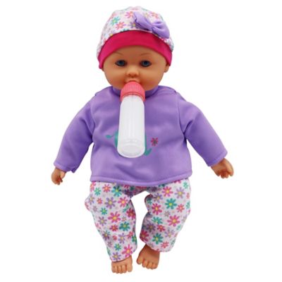 Image showing  Lifelike Baby Doll and Accessories Baby Keepsake Gift Set