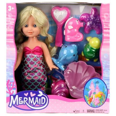 mermaid toy set