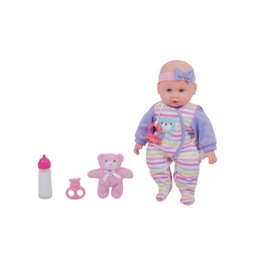 Dream Collection 14 in. Baby Doll Maggie with Teddy, For Ages 2+, 4-Pack