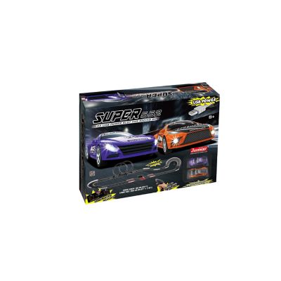 JOYSWAY Superior 552 USB Power Slot Car Racing Set, 1:43 Scale