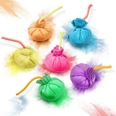Image showing  Chalkie: Chalk Blast Balls, Colorful Assorted Balls, 6-Pack
