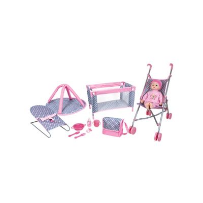 Lissi Kids' 5 pc. Baby Doll Playset with Accessories