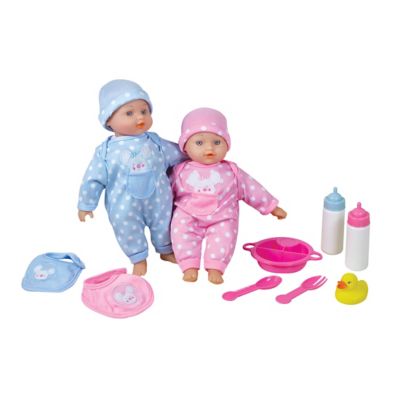 Lissi 11 in. Twin Baby Dolls