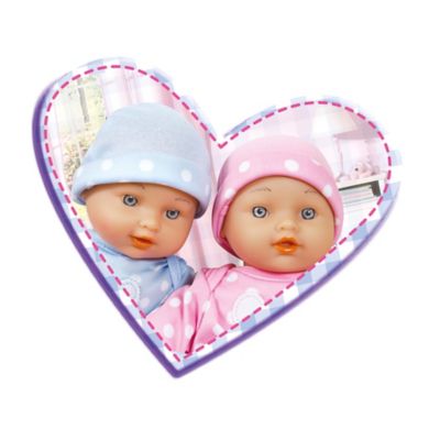 Image showing  11 in. Twin Baby Dolls