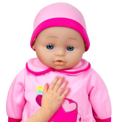Image showing  16 in. Talking Sylvie Baby Doll with Accessories