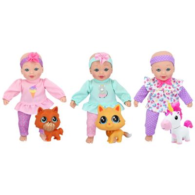 Little Darlings Little Sweeties and Pets Baby Doll Playset