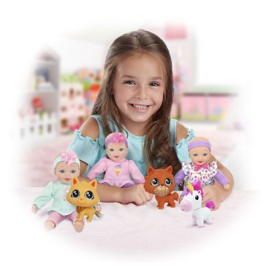 Image showing  Little Sweeties and Pets Baby Doll Playset